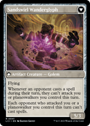 Puente de glifos inestable // Glifo errante de remolino de arena [Cartas de presentación de Las Cavernas Perdidas de Ixalan] -2