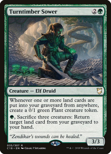 Sembradora de madera rotativa [Commander 2018] 