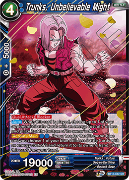 Trunks, poder increíble (BT13-042) [Suprema rivalidad] 