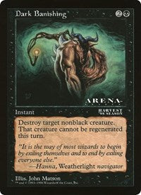 Destierro oscuro (de gran tamaño) [Cartas de gran tamaño] 