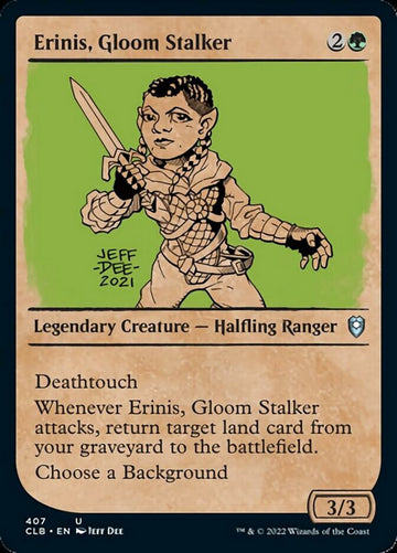Erinis, acechadora de las tinieblas (escaparate) [Commander Legends: Battle for Baldur's Gate] 