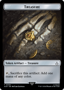Assassin // Treasure Double-Sided Token [Assassin's Creed Tokens]-2