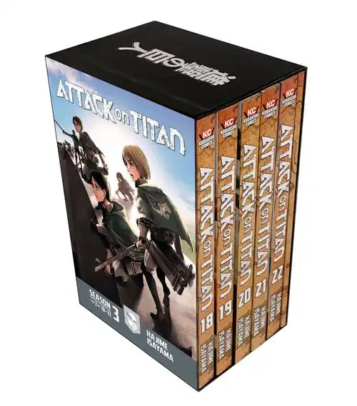 Attack on Titan Manga Box Sets Season 3 Part 2