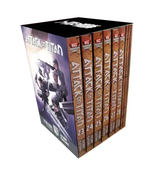 Attack on Titan Manga Box Sets, The Final Season Part 1