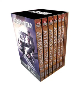 Attack on Titan Manga Box Sets, The Final Season Part 1