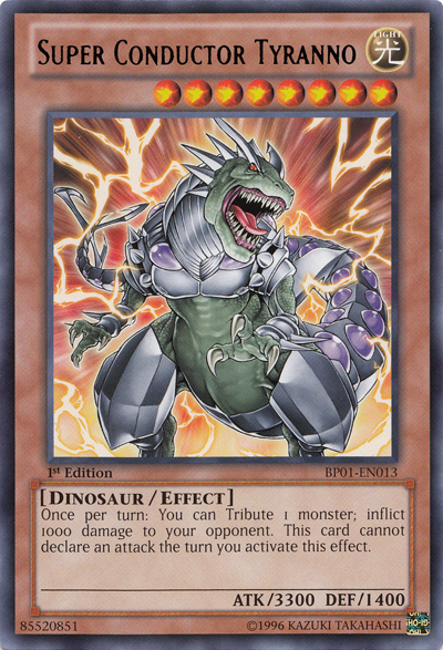 Superconductor Tyranno [BP01-EN013] Raro 