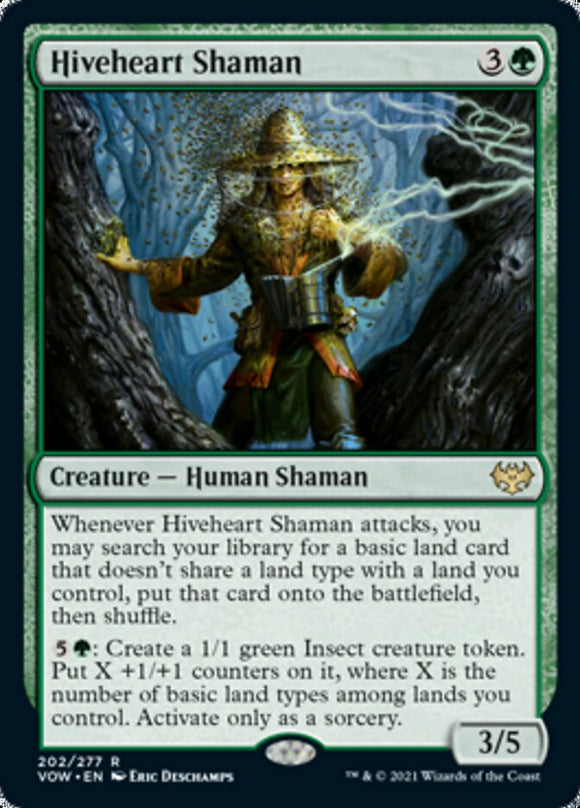 Chamán Corazón de Colmena [Innistrad: Crimson Vow] 