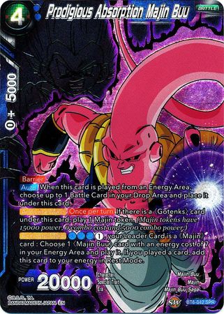 Majin Buu de Absorción Prodigiosa (SPR) (BT6-042) [Reyes Destructores] 