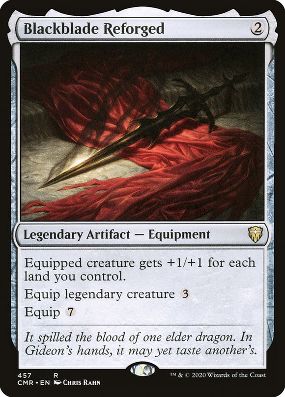 Espada negra reforjada [Commander Legends] 