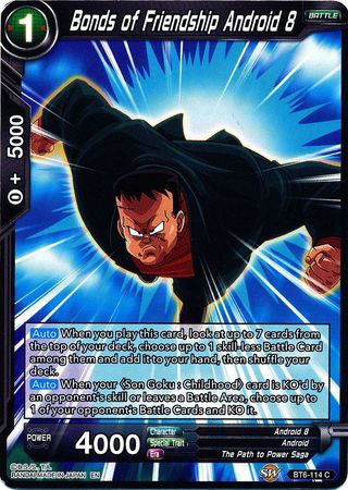 Lazos de Amistad Androide 8 (BT6-114) [Reyes Destructores] 