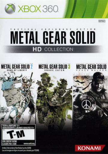 Metal Gear Solid HD Collection - Xbox 360