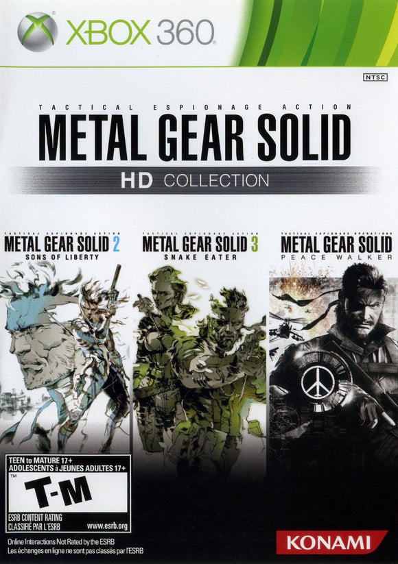 Metal Gear Solid HD Collection - Xbox 360