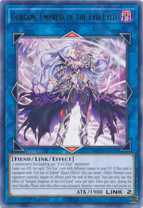 Gorgona, Emperatriz del Mal de Ojo [MP20-EN177] Rara 