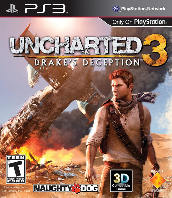 Red Fox Gaming - Hickory - Uncharted 3: Drake's Deception - Video Game - Playstation 3