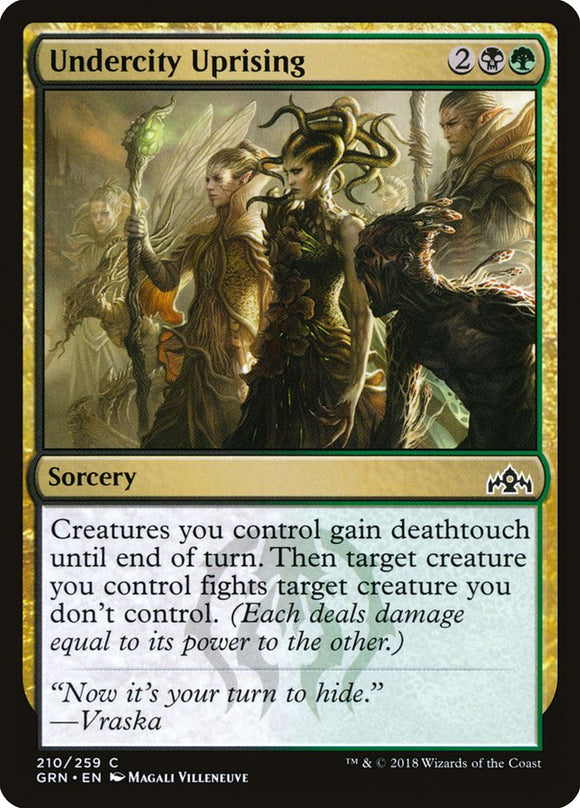 Levantamiento de Undercity [Gremios de Ravnica] 