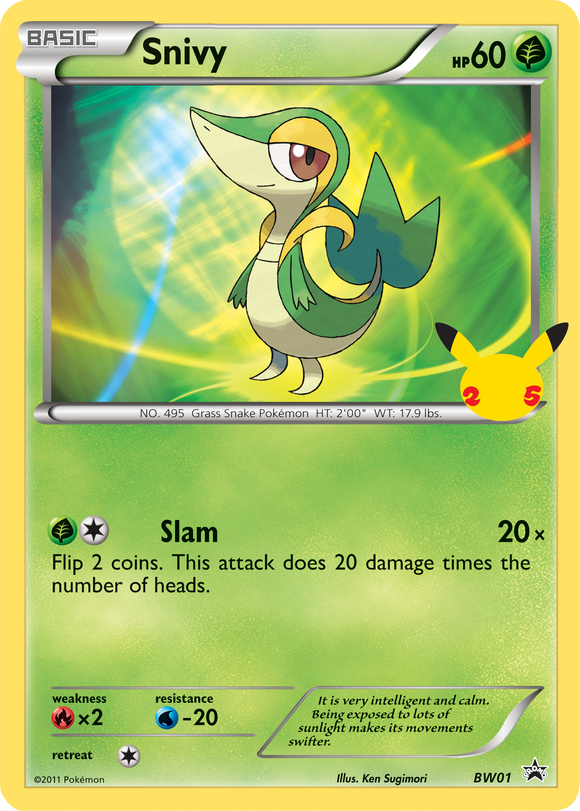 Snivy (BW01) [Paquete de primer compañero] 