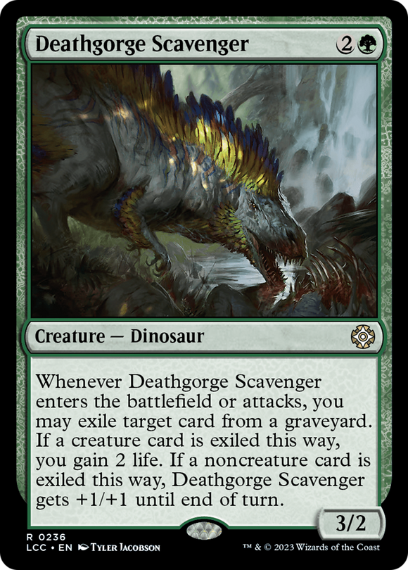Carroñero de la Garganta de la Muerte [Comandante de las Cavernas Perdidas de Ixalan] 