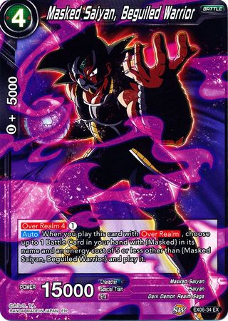Saiyajin enmascarado, guerrero seductor (EX06-34) [Set especial de aniversario] 