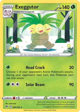 Exeggutor (005/185) [Espada y escudo: voltaje vívido] 