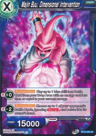 Majin Buu, Intervención dimensional (BT12-030) [Rejuvenecimiento vicioso] 