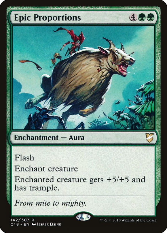 Proporciones épicas [Commander 2018] 