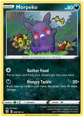 Morpeko (098/163) [Espada y escudo: estilos de batalla] 