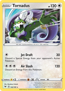 Tornadus (142/185) [Espada y escudo: voltaje intenso] 