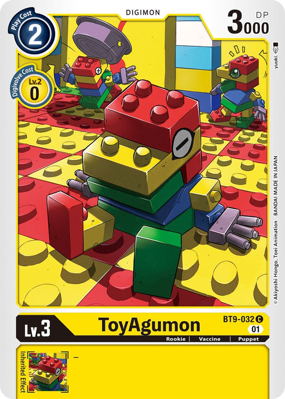 ToyAgumon [BT9-032] [X Record] 