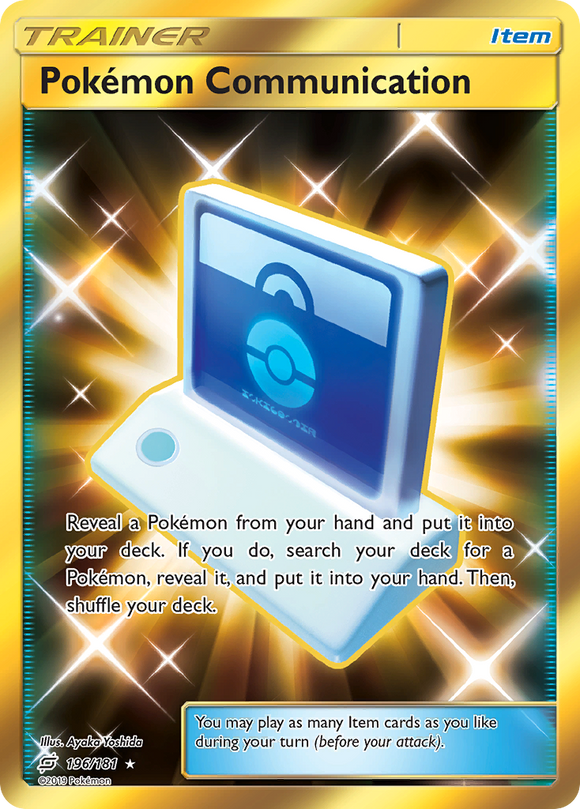 Comunicación Pokémon (196/181) [Sol y Luna: Un equipo] 
