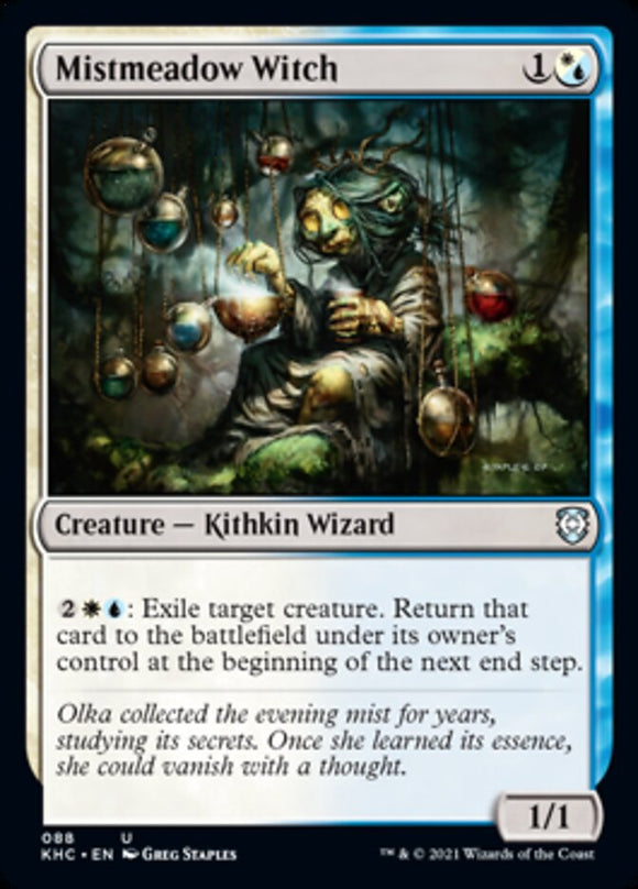 Bruja de Mistmeadow [Comandante de Kaldheim] 