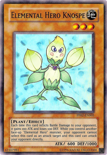 Héroe elemental Knospe [PP02-EN005] Súper raro 