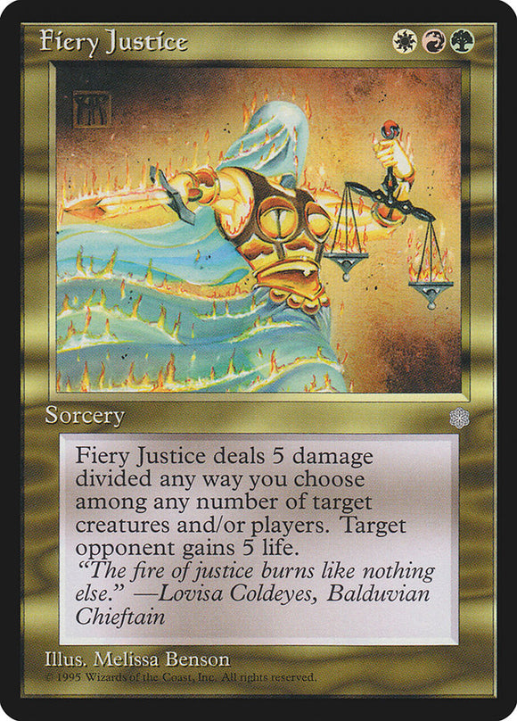 Justicia ardiente [La era del hielo] 