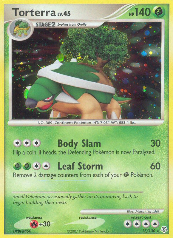 Torterra (17/130) [Diamante y Perla: Conjunto básico] 