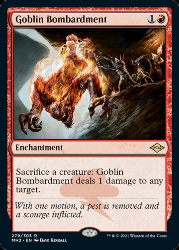 Goblin Bombardment (Foil Etched) [Modern Horizons 2] - 0