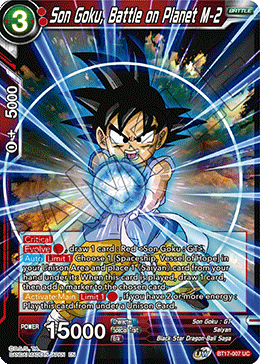 Son Goku, Batalla en el Planeta M-2 (BT17-007) [Ultimate Squad] 