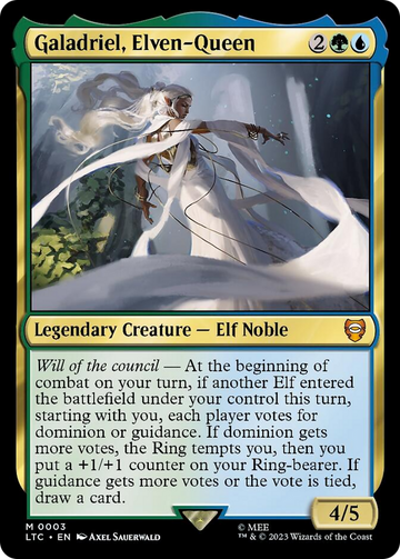 Galadriel, reina elfa [El Señor de los Anillos: Cuentos de la Tierra Media Comandante] 