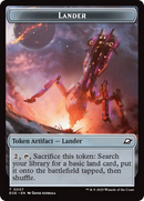 Robot // Lander (0007) Double-Sided Token [Edge of Eternities Tokens]-2