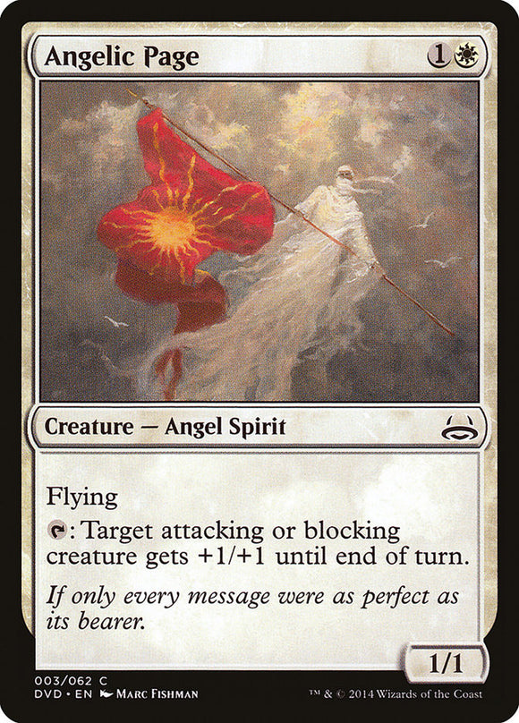 Página angelical (divina contra demoníaca) [Antología de Duel Decks] 