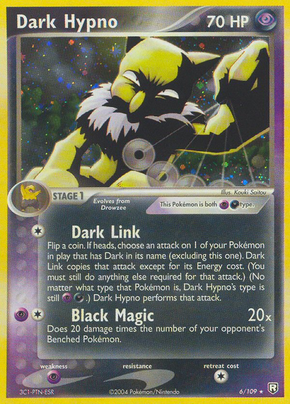 Hipno oscuro (6/109) [EX: El Equipo Rocket regresa] 