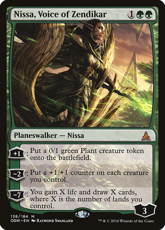 Nissa, la voz de Zendikar [El juramento de los Guardianes] 