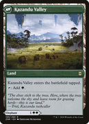 Kazandu Mammoth // Kazandu Valley [Zendikar Rising]-2