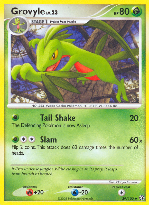 Grovyle (39/100) [Diamante y Perla: Frente Tormentoso] 