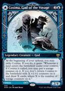 Cosima, God of the Voyage // The Omenkeel (Showcase) [Kaldheim]-1