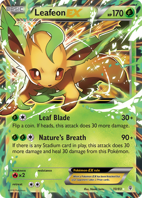 Leafeon EX (10/83) [XY: Generaciones] 