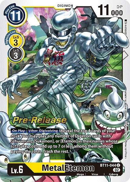 MetalEtemon [BT11-044] [Promociones previas al lanzamiento de la fase dimensional] 
