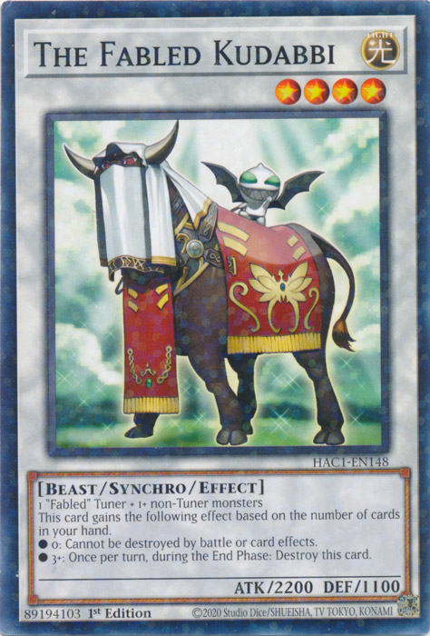 El legendario Kudabbi (Terminal de duelo) [HAC1-EN148] Común 