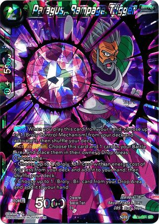 Paragus, el disparador de la furia (BT6-064) [Reyes destructores] 