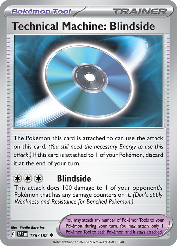Máquina técnica: Blindside (176/182) [Scarlet &amp; Violet: Paradox Rift] 