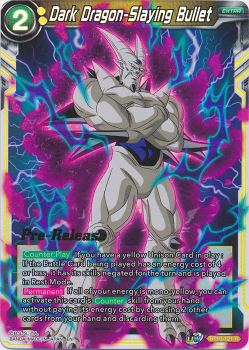 Bala asesina de dragones oscuros (BT10-121) [Promociones previas al lanzamiento de Rise of the Unison Warrior] 