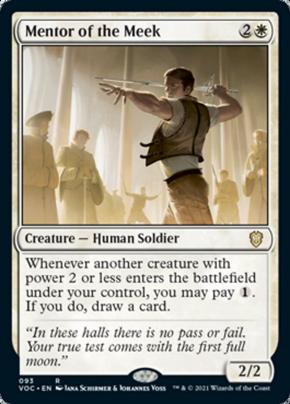 Mentor de los mansos [Innistrad: Crimson Vow Commander] 